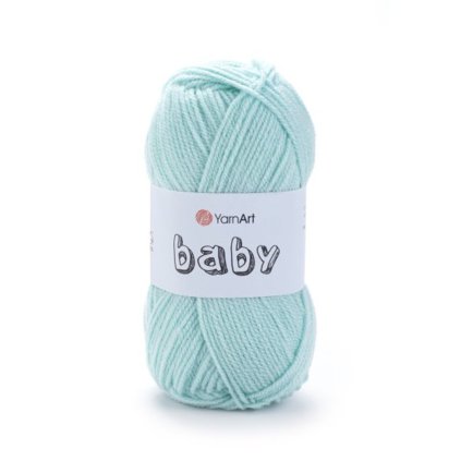 příze Baby 856 pastelově tyrkysová