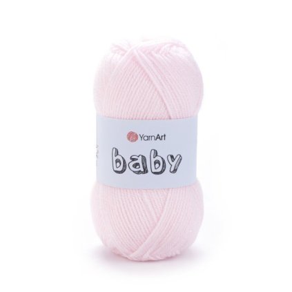 příze Baby 853 pastelově růžová