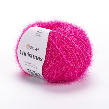 příze Christmas 09 výrazně růžová