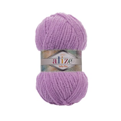 příze Softy Plus 47 fialková