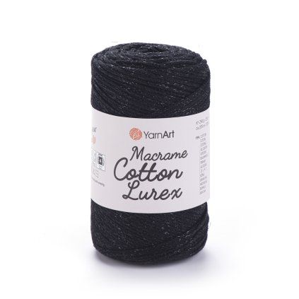 YARNART MACRAME COTTON LUREX 722