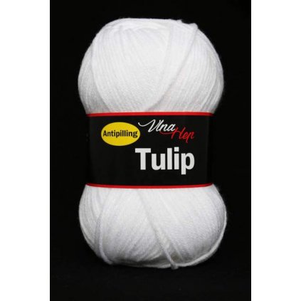 příze Tulip 4002 bílá
