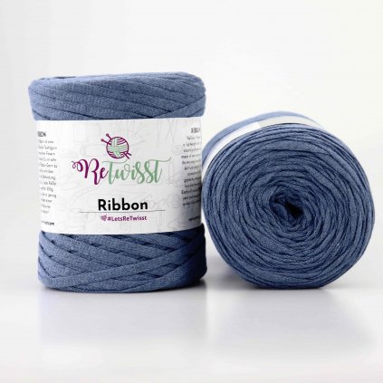 Ribbon ReTwisst 5 modrá jeans