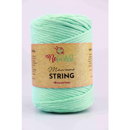 Macrame String 3 mm 13 mint