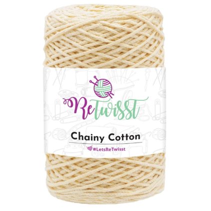 ReTwisst Chainy Cotton 10 světle žlutá