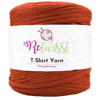 špagáty ReTwisst oranžově cihlová