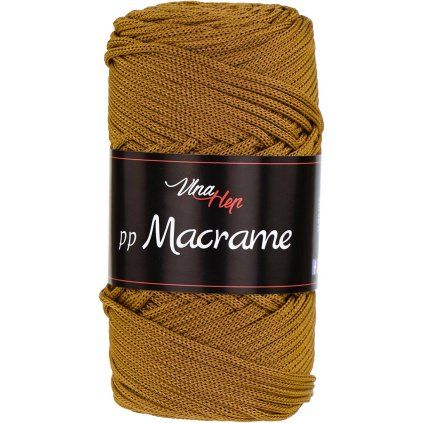 pp Macrame 4190 hořčicová