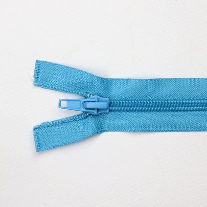 47448 2 spiralov zip d liteln 30 cm tyrkysov