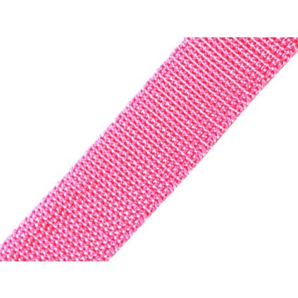 Popruh polypropylénový 2 cm růžový