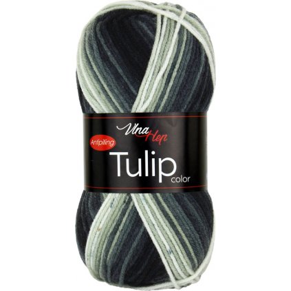 Tulip color 5218 variace šedé a černé