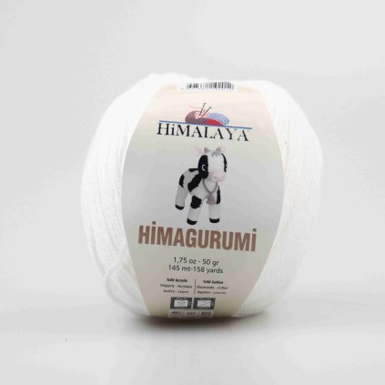 Himagurumi 30101 bílá