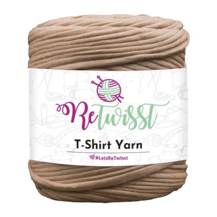 špagáty ReTwisst světle nugátové