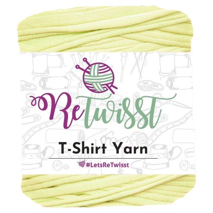 špagáty ReTwisst citronově žlutá