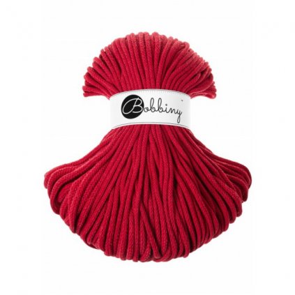 Bobbiny šňůry 5 mm Červená (Classic Red)