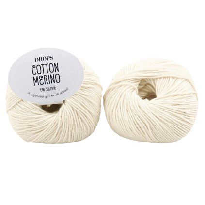 Cotton Merino 01 smetanová