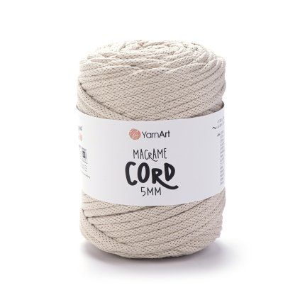 YARNART MACRAME CORD 5 MM 753