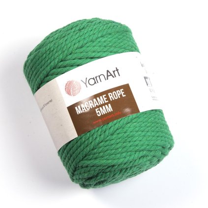 Macrame Rope 5 mm 759 zelená