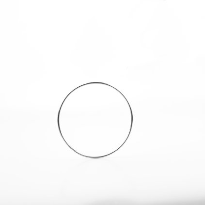 Kovový kruh pozinkovaný 8 cm