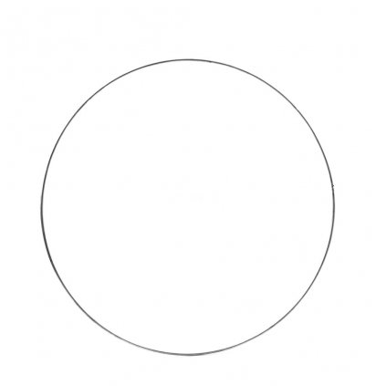 Kovový kruh pozinkovaný 35 cm