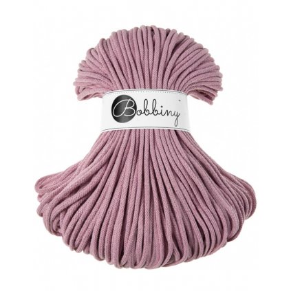 Bobbiny šňůry 5 mm Starorůžové ( Dusty pink)