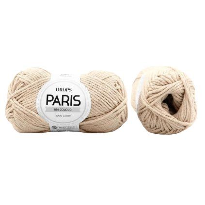 příze Drops Paris 67 krémová