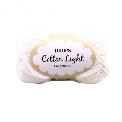 Drops Cotton Light 02 bílá