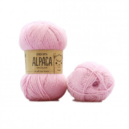 Drops Alpaca UNI 3140 světlá růžová