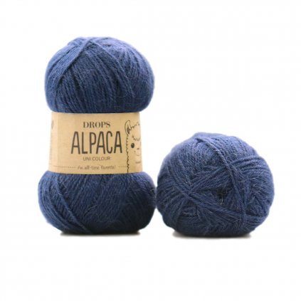 Drops Alpaca UNI 4305 indigo