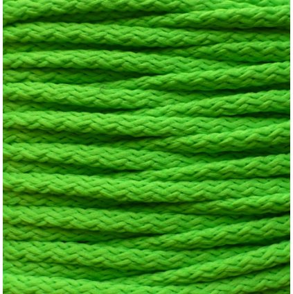 Šňůry PES Neon 35 zelené