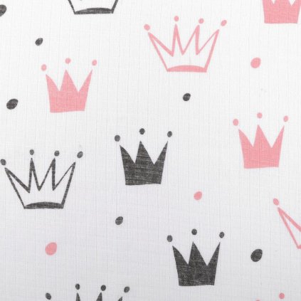 Plenkovina růžové a černé korunky