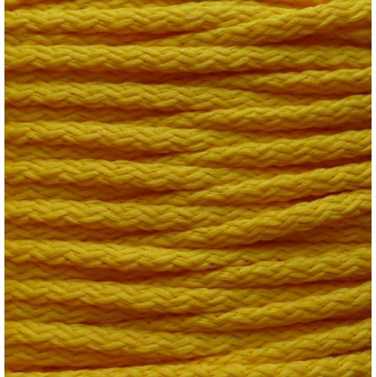 Šňůry PES 04 sytě žluté