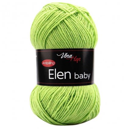 příze Elen baby 4145 jarní zelená