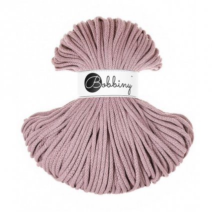 Bobbiny šňůry 5 mm Matná fialová (Mauve)