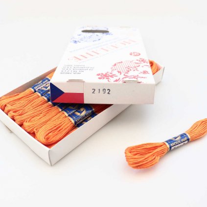 Vyšívací příze Mouline 2192 - orange