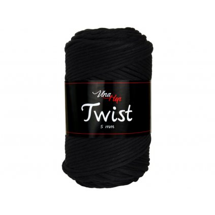 Twist 5 mm 8001 černá