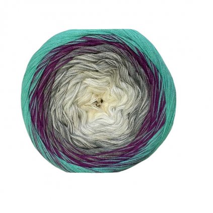 Filars Soft Cake 9014 bílá, světle šedá, šedá, fialová, tyrkysová