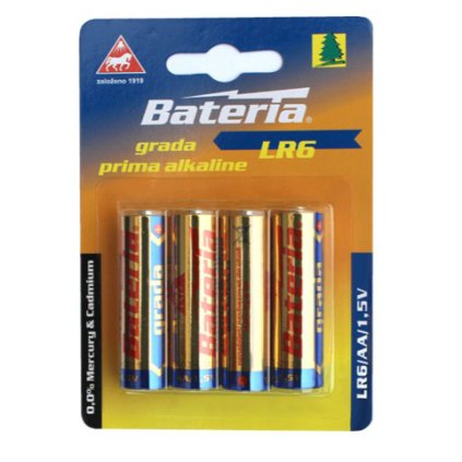 Baterie AA Grada prima alkaline LR6, 4 ks