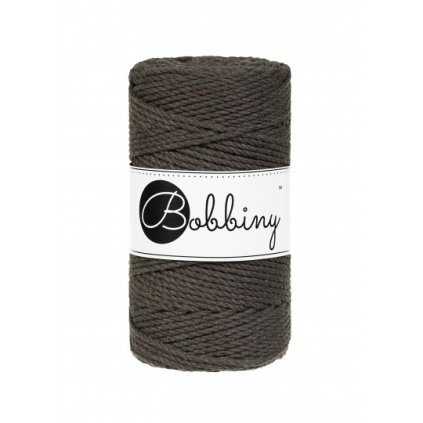 Bobbiny 3PLY Macrame Regular 3 mm espresso (Espresso)
