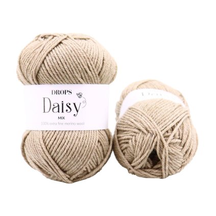 Drops Daisy mix 11 světlý nugát