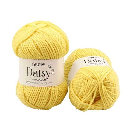 Drops Daisy uni 16 citronáda