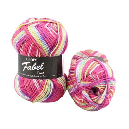 Drops Fabel print 161 růžový sen