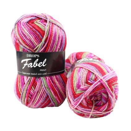 Drops Fabel print 911 piknik