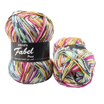 Drops Fabel print 911 piknik