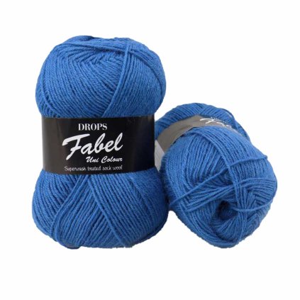 Drops Fabel UNI 108 královská modrá
