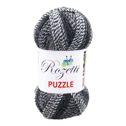 Puzzle 233-02 šedá, černá