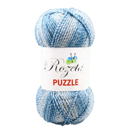 Rozetti Puzzle 233-08 modrá, šedá