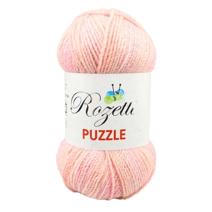 Puzzle 233-10 růžová, meruňková