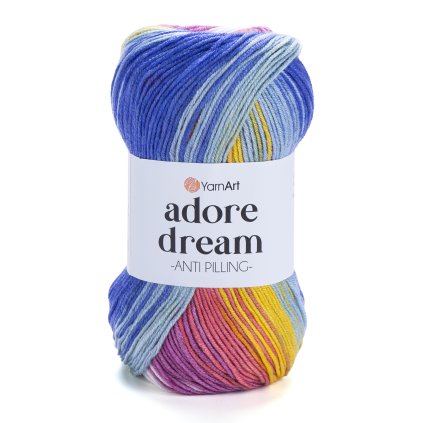 Adore Dream 1072 modrá, zlatožlutá, fialová
