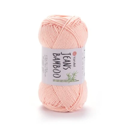 Jeans Bamboo 111 jemná lososová