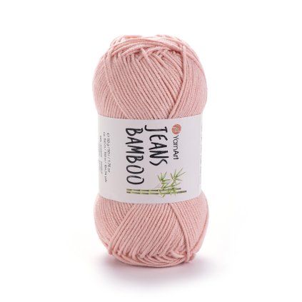 Jeans Bamboo 112 růžově lososová